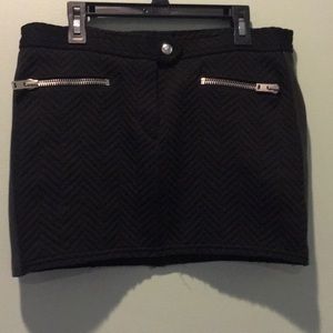 Women’s IRO Black Mini Skirt